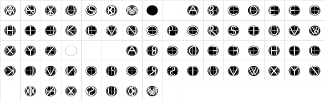 XPFourTwoContour Medium font glyph preview XPFourTwoContour Medium font glyphpreview