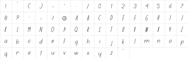 Amaral Medium font glyph preview Amaral Medium font glyphpreview