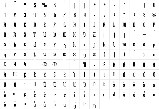 Mata Hari Hollandaise font glyph preview Mata Hari Hollandaise font glyphpreview