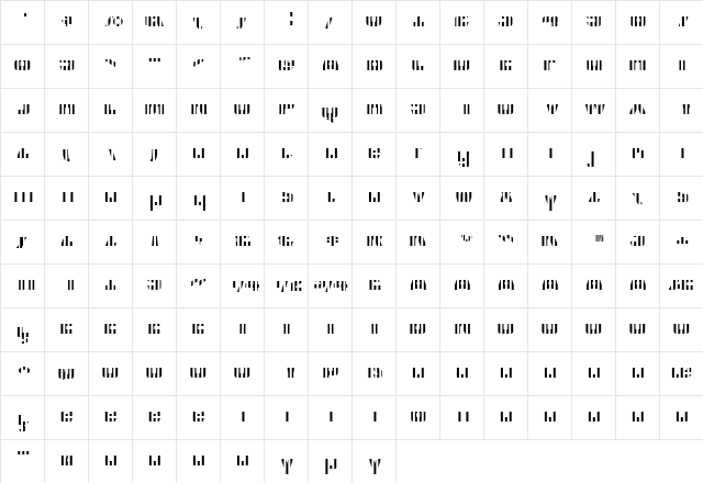 CFB1 American Patriot SPANGLE 2 Bold Italic font glyph preview CFB1 American Patriot SPANGLE 2 Bold Italic font glyphpreview