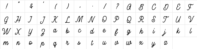 Rusted Orlando Demo Regular font glyph preview Rusted Orlando Demo Regular font glyphpreview