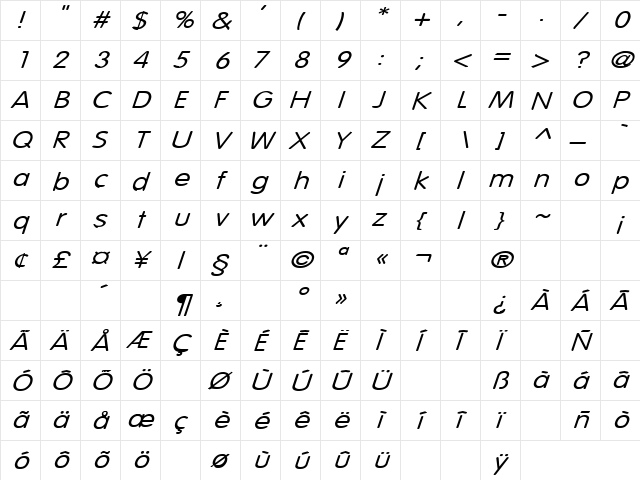 Lemons 10 Regular font glyph preview Lemons 10 Regular font glyphpreview