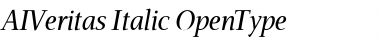 AIVeritas Italic Font Title Preview AIVeritas Italic Font Title Preview