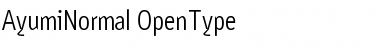 AyumiNormal Regular Font Title Preview AyumiNormal Regular Font Title Preview