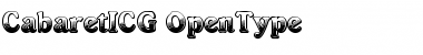 CabaretICG Regular Font Title Preview CabaretICG Regular Font Title Preview