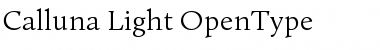 Calluna Lght Regular Font Title Preview Calluna Lght Regular Font Title Preview