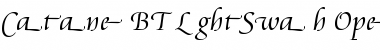 Cataneo Light Swash Font Title Preview Cataneo Light Swash Font Title Preview