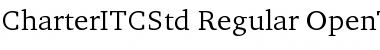 Charter ITC Std Regular Font Title Preview Charter ITC Std Regular Font Title Preview