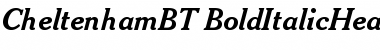 Cheltenham Bold Italic Headline Font Title Preview Cheltenham Bold Italic Headline Font Title Preview