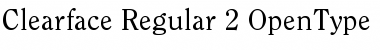 Clearface Regular Font Title Preview Clearface Regular Font Title Preview