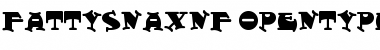 Fatty Snax NF Regular Font Title Preview Fatty Snax NF Regular Font Title Preview