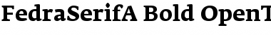 FedraSerifA Bold Font Title Preview FedraSerifA Bold Font Title Preview