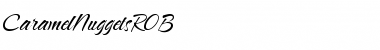 CaramelNuggets ROB Font Title Preview CaramelNuggets ROB Font Title Preview
