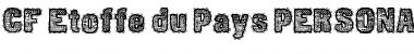 CF Etoffe du Pays PERSONAL Regular Font Title Preview CF Etoffe du Pays PERSONAL Regular Font Title Preview