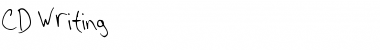 CD Writing Medium Font Title Preview CD Writing Medium Font Title Preview