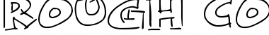 Rough Comic Outlines Regular Font Title Preview Rough Comic Outlines Regular Font Title Preview