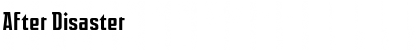 After Disaster Regular Font Title Preview After Disaster Regular Font Title Preview