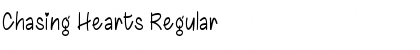 Chasing Hearts Regular Font Title Preview Chasing Hearts Regular Font Title Preview