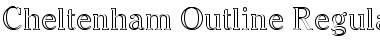 Cheltenham Outline Regular Font Title Preview Cheltenham Outline Regular Font Title Preview
