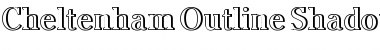 Cheltenham Outline Shadow Regular Font Title Preview Cheltenham Outline Shadow Regular Font Title Preview