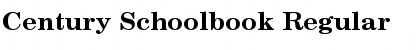 Century Schoolbook Regular Font Title Preview Century Schoolbook Regular Font Title Preview
