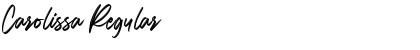 Carolissa Regular Font Title Preview Carolissa Regular Font Title Preview