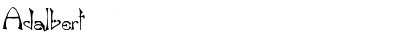 Adalbert Regular Font Title Preview Adalbert Regular Font Title Preview