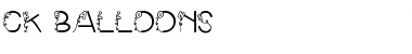 CK Balloons Regular Font Title Preview CK Balloons Regular Font Title Preview