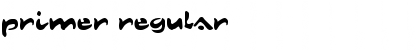 Primer Regular Font Title Preview Primer Regular Font Title Preview