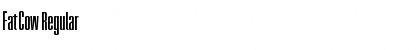 FatCow Regular Font Title Preview FatCow Regular Font Title Preview