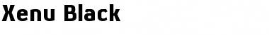 Xenu Black Regular Font Title Preview Xenu Black Regular Font Title Preview