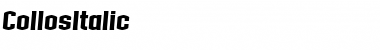 Collos Regular Font Title Preview Collos Regular Font Title Preview
