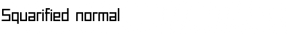 Squarified normal Font Title Preview Squarified normal Font Title Preview