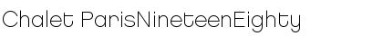 Chalet ParisNineteenEighty Font Title Preview Chalet ParisNineteenEighty Font Title Preview