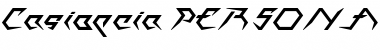 Casiopeia Regular Font Title Preview Casiopeia Regular Font Title Preview