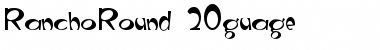 RanchoRound Regular Font Title Preview RanchoRound Regular Font Title Preview