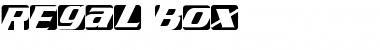Regal box Regular Font Title Preview Regal box Regular Font Title Preview