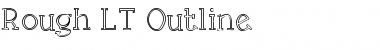 Rough LT Regular Font Title Preview Rough LT Regular Font Title Preview