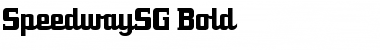 SpeedwaySG Bold Font Title Preview SpeedwaySG Bold Font Title Preview