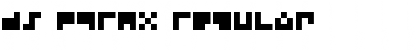 DS P9RMX Regular Font Title Preview DS P9RMX Regular Font Title Preview