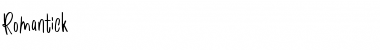 Romantick Regular Font Title Preview Romantick Regular Font Title Preview