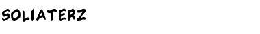 Soliaterz Regular Font Title Preview Soliaterz Regular Font Title Preview