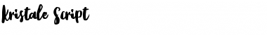 Kristale Script Regular Font Title Preview Kristale Script Regular Font Title Preview