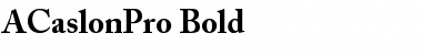 Adobe Caslon Pro Bold Regular Font Title Preview Adobe Caslon Pro Bold Regular Font Title Preview