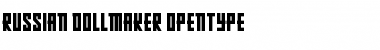 Russian Dollmaker Regular Font Title Preview Russian Dollmaker Regular Font Title Preview