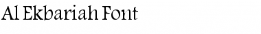 Al Ekbariah Font Regular Font Title Preview Al Ekbariah Font Regular Font Title Preview