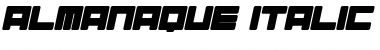 Almanaque Italic Font Title Preview Almanaque Italic Font Title Preview