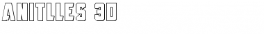 Anitlles 3D Regular Font Title Preview Anitlles 3D Regular Font Title Preview