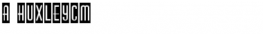 a_HuxleyCm Regular Font Title Preview a_HuxleyCm Regular Font Title Preview