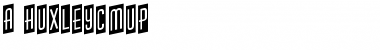 a_HuxleyCmUp Regular Font Title Preview a_HuxleyCmUp Regular Font Title Preview